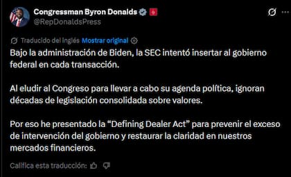 Byron Donalds impulsó la aprobación de un nuevo proyecto de ley en Florida