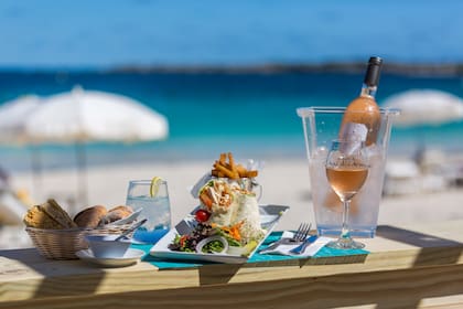 La Playa Beach Restaurant Lunch.