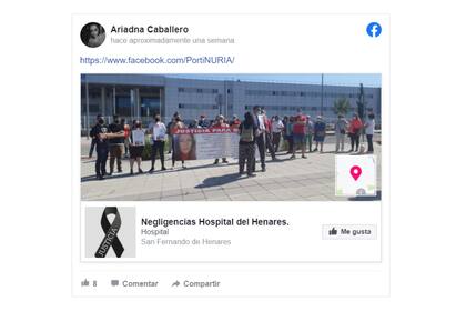 Caballero ya tiene preparada la denuncia judicial contra el hospital