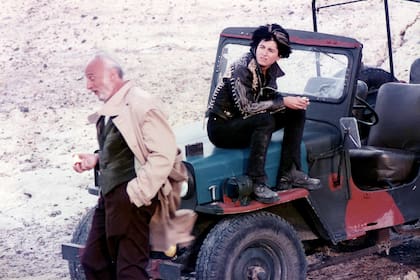 Alterio junto a Cecilia Dopazo, antes de la escena más emblemática de la película