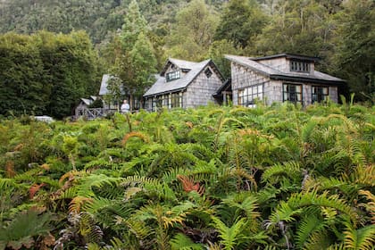 Cabañas del complejo, en Caleta Gonzalo.