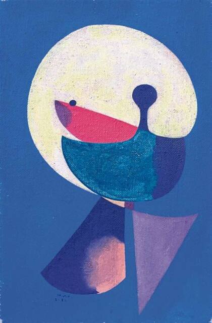 Cabeza de hombre - Miró, 1931