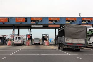 Cabinas de peaje en la autopista a Ezeiza; Cristóbal López tomó la concesión en 2013