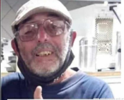 Cabrera había sido visto por última vez el lunes 29 de abril.