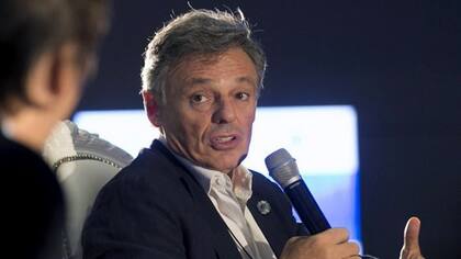 Cabrera participó del panel con empresarios