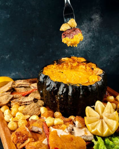 Cabutia rellena, una de las recomendaciones del bodegón Turf