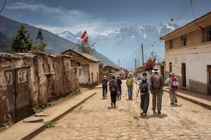 Cachora, pueblo colonial que se visita al principio y el fin del trekking. Foto: Luis Agote