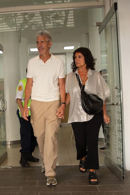 Cachorro López y su mujer, Cecilia Naón.