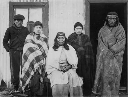 Cacique Mulato y su familia