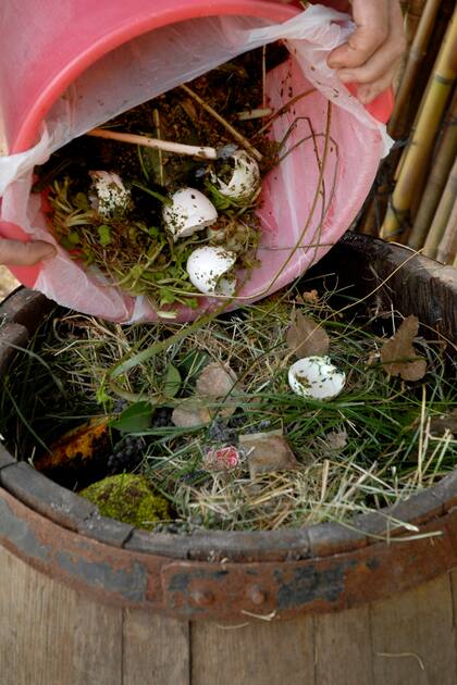 Cada bolsa de residuos podría ser una solución directa para mejorar el suelo