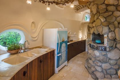 Cada detalle de la casa alude a las ballenas