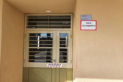 Cada escuela tiene una sala de aislamiento en caso de que un alumno o docente tenga síntomas