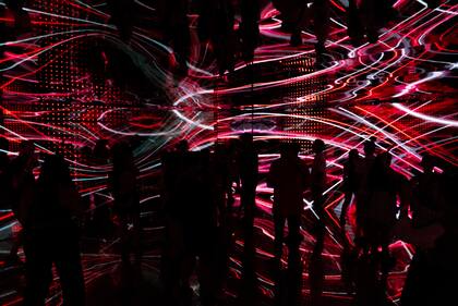 Cada grupo que vivía la experiencia, bailaba y aprovechaba los tres minutos a pleno.