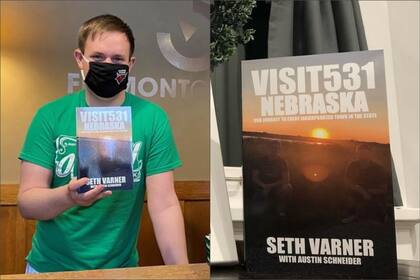 Cada libro del joven que recorre EE.UU. financia su próxima aventura para visitar sitios olvidados