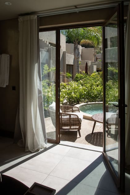 Cada suite garantiza privacidad y confort