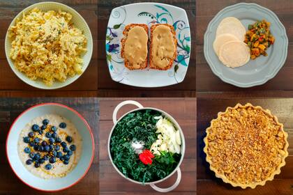Cada uno de estos platos Nadiya los prepara y cocina en menos de 25 minutos