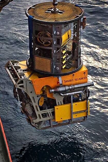 Cada uno de los "puntos de interés, fueron analizados por los ROV que cuentan con cámaras de alta definición