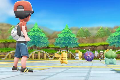 Cada versión de Pokémon Lets Go tiene personajes distintos