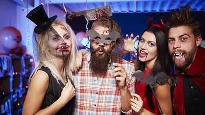Los disfraces de monstruos son un clásico en las fiestas de Halloween