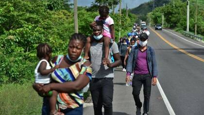 Cada vez más migrantes africanos pasan por Centroamérica