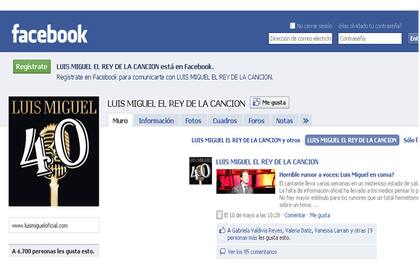 Cadena de oraciones por Luismi en Facebook