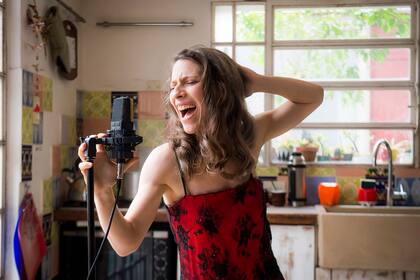 Elena Roger, en vivo, desde su casa