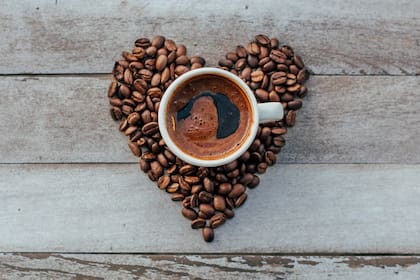 Café espresso, una de las bebidas con más cafeína