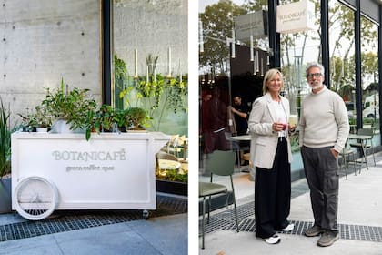 Café y plantas, la combinación perfecta. Juan y Marikena Casero están al frente de Botanicafé