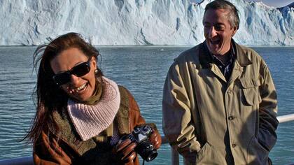 Calafate: los Kirchner, en 2003