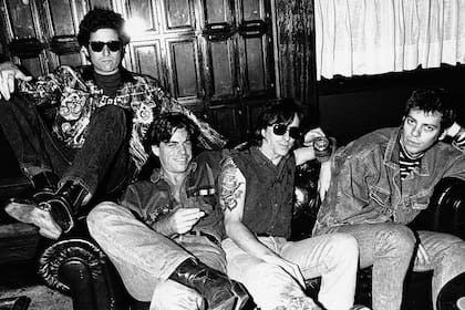 Calamaro, Vilella, Infante y Rot: Los Rodríguez en 1992