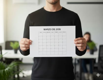 Calendario de marzo 2026