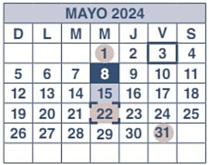 Calendario de pagos del Seguro Social en mayo de 2024