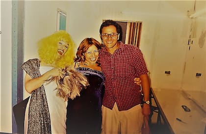 Calfucurá, Yesicamm y Juani en la previa de Countdown (Foto: Gentileza Ariel Calfucurá)