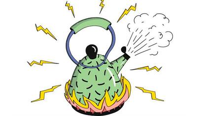 Calienta la pava, pero después nada