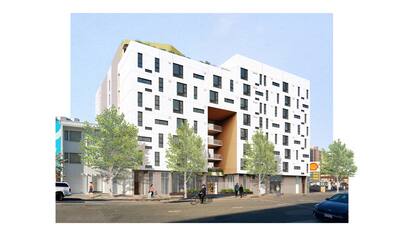 California compartió la representación del proyecto en 850 Turk Street donde se crearán 92 viviendas