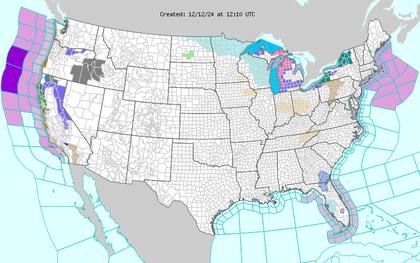 California enfrentará acumulaciones de nieve superiores a los 60 centímetros en las zonas más altas