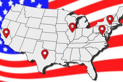 California, Illinois, Nueva York y Texas, son algunos de los estados donde se produjeron manifestaciones contra el ICE