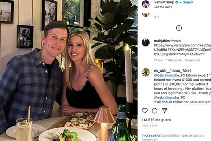 Call Me Gaby es uno de los spots favoritos de Ivanka Trump en Miami Beach