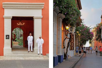 Color ladrillo, la fachada del Santa Clara no pasa desapercibida.