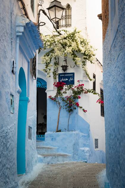 Callecita en Chauen.