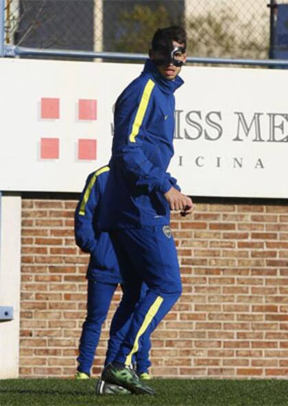 Así se entrenó Calleri