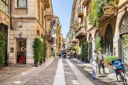 Calles de Milán.