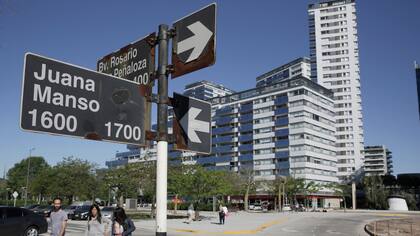 Todas las calles de Puerto Madero destacan a mujeres notables