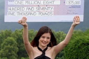 El trágico final de la ganadora más joven de la lotería en Inglaterra