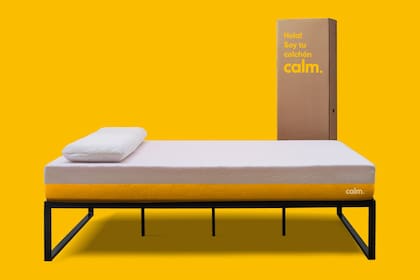 Calm es una de las firmas que ofrece colchones en caja