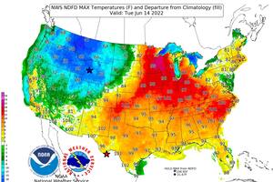 Alerta en Estados Unidos por el “anillo de fuego”: calor, tormentas eléctricas e inundaciones