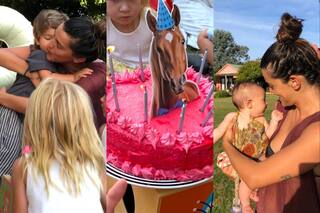 El divertido festejo que Calu Rivero le preparó a su hijo Tao por sus 2 años