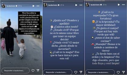 Calu Rivero mencionó qué cosas son importantes tener en cuenta para convertirse en la niñera de sus hijos