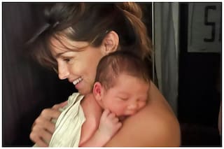 Calu Rivero sorprendió al mostrar el extraño velador que puso en el cuarto de su bebé