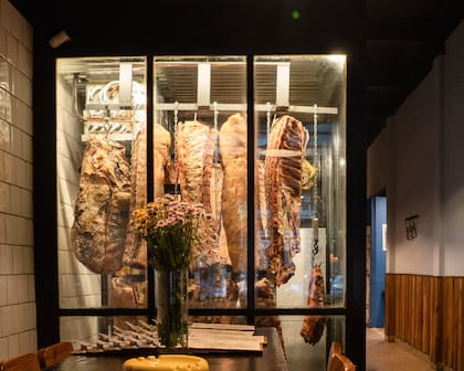Cámara de carnes estacionadas de Somos Asado